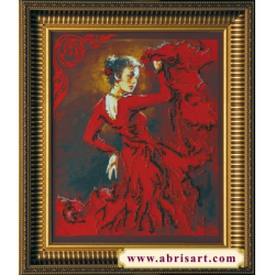 Набор для вышивания бисером АБРИС АРТ "Кармен"